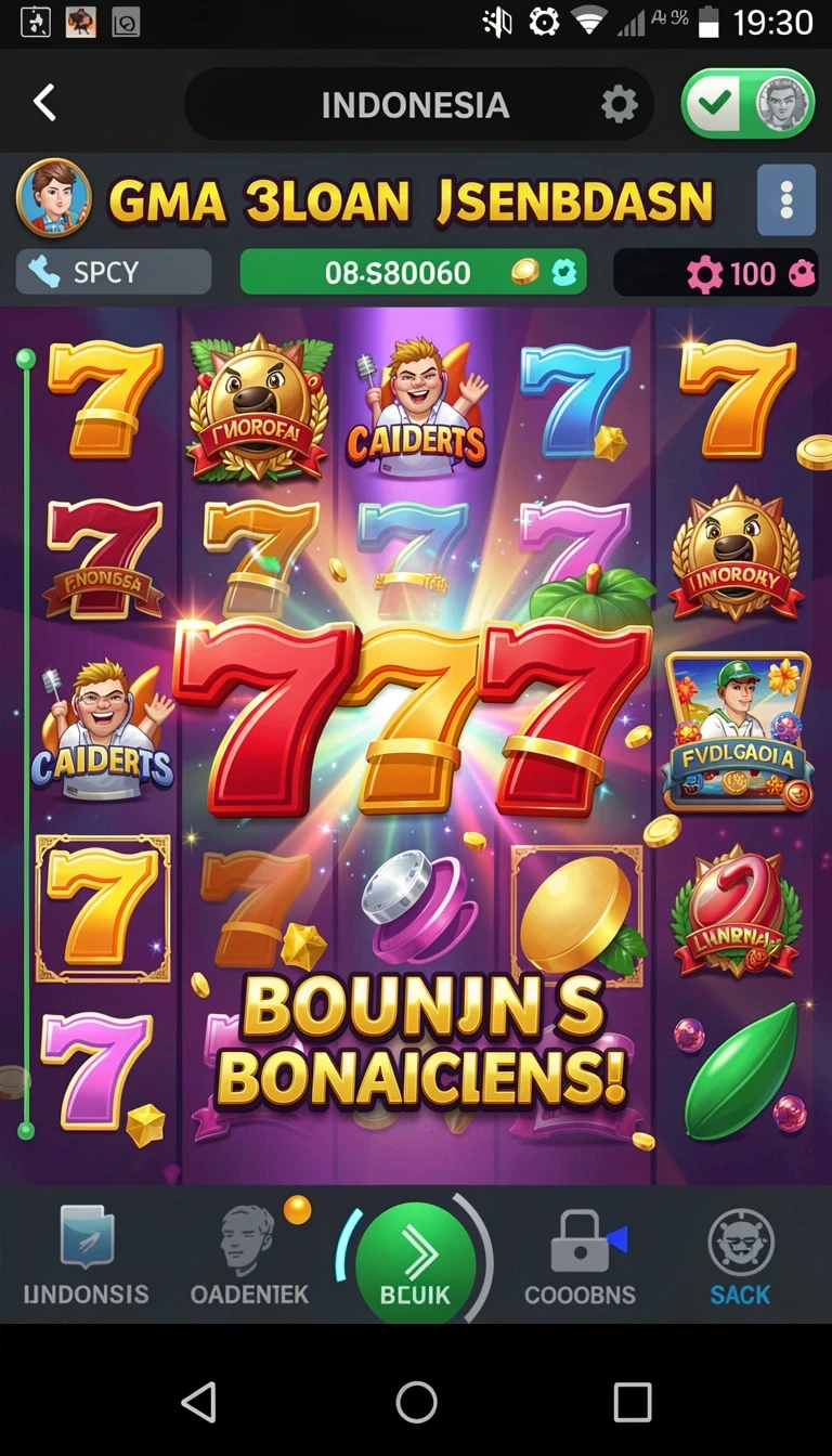 Galeri pratinjau visual rajaclub build APK resmi terbaru